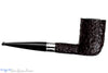 Blue Room Briar is proud to present this Ashton Pebble Shell (2001 Make) XXX Billiard Sitter with Silver Estate Pipe