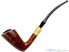 Blue Room Briar is proud to present this Larsen Super 48 Bent Yachtsman with Horn Estate Pipe