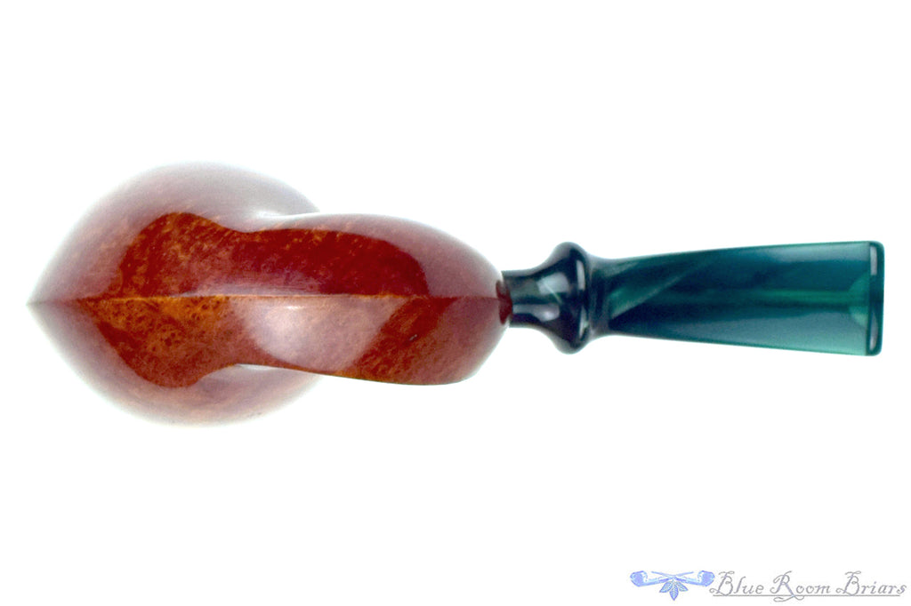 JD Wolf Bent Blowfish UNSMOKED Estate Pipe