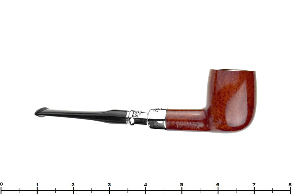 Blue Room Briars is proud to present this Peterson Silver Spigot 15 Billiard with Fishtail Estate Pipe