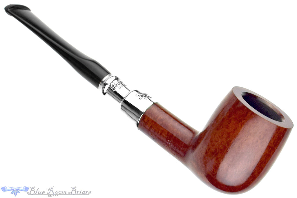 Blue Room Briars is proud to present this Peterson Silver Spigot 15 Billiard with Fishtail Estate Pipe