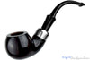 Blue Room Briar is proud to present this Peterson System 302 Bent Apple with Nickel and P-Lip Estate Pipe