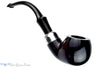 Blue Room Briar is proud to present this Peterson System 302 Bent Apple with Nickel and P-Lip Estate Pipe