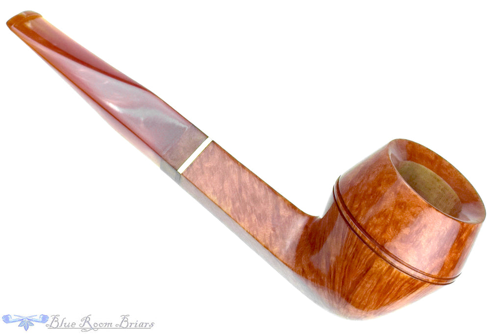 Blue Room Briars is proud to present this Aldo Velani Bulldog with Acrylic and Briar UNSMOKED Estate Pipe