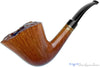 Blue Room Briar is proud to present this Gasparini Briar 1912 Handmade Fan Dublin with Plateau, Brass and Briar Estate Pipe with BRB Replacement Stem