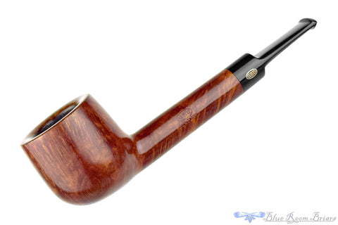 Charatan Selected 4 1/4 Bent Cavalier with Ebonite Estate Pipe Draft with Bowl Coat