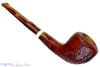 Ark Pipes Sandblast Pear with Acrylic UNSMOKED Estate Pipe