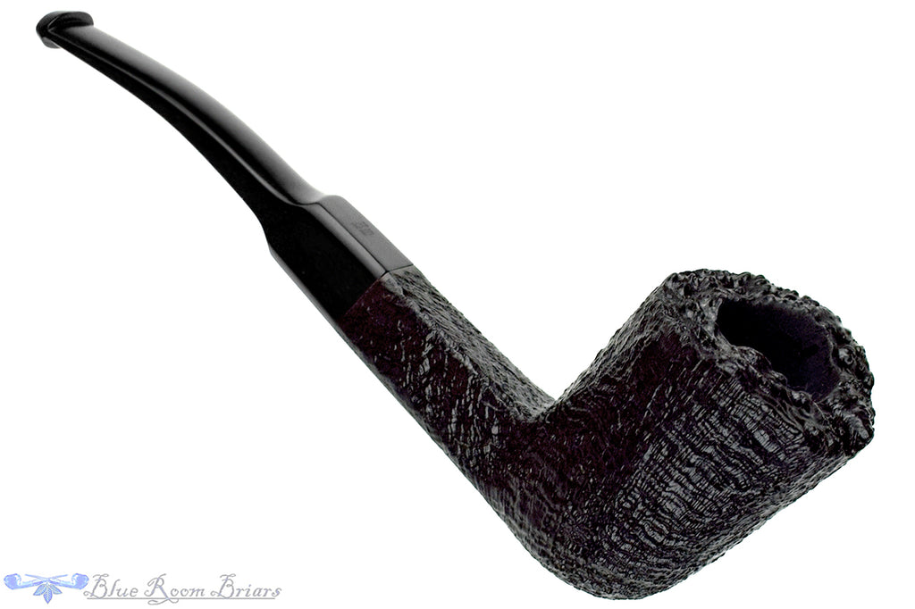 Blue Room Briars is proud to present this Ben Wade Bent Sandblast Freehand Sitter with Square Shank and Plateau Estate Pipe