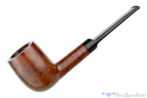 Charatan Selected 4 1/4 Bent Cavalier with Ebonite Estate Pipe Draft with Bowl Coat