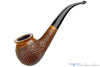 Blue Room Briar is proud to present this Le Nuvole Rusticated Bent Honey Pot Estate Pipe