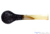 Blue Room Briars is proud to present this Moretti 554 Bent Rusticated Egg Estate Pipe