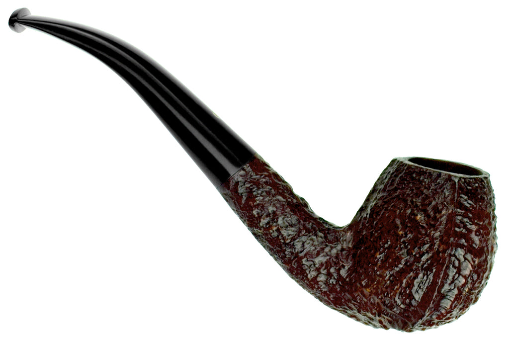 Blue Room Briar is proud to present this Ashton Pebble Shell (1994 Make) XX Bent Tri-Corner Estate Pipe