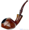 Blue Room Briar is proud to present this Bari Wiking Magnum Bent Paneled Freehand with Plateau Estate Pipe with Replacement Stem