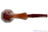 Blue Room Briar is proud to present this Bari Wiking Magnum Bent Paneled Freehand with Plateau Estate Pipe with Replacement Stem