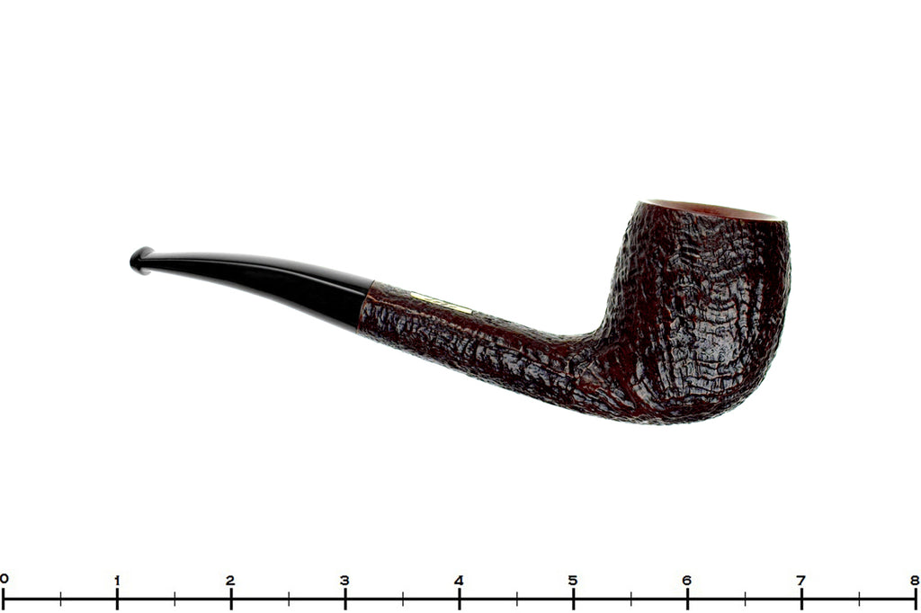 Blue Room Briar is proud to present this Savinelli 1987 Collection Sandblast Bent Apple UNSMOKED Estate Pipe