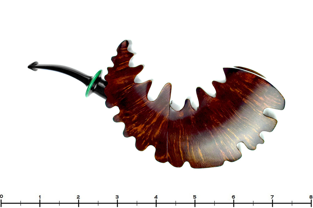 Blue Room Briar is proud to present this Andrey Kharitonov Large Whiptailed Horn Estate Pipe