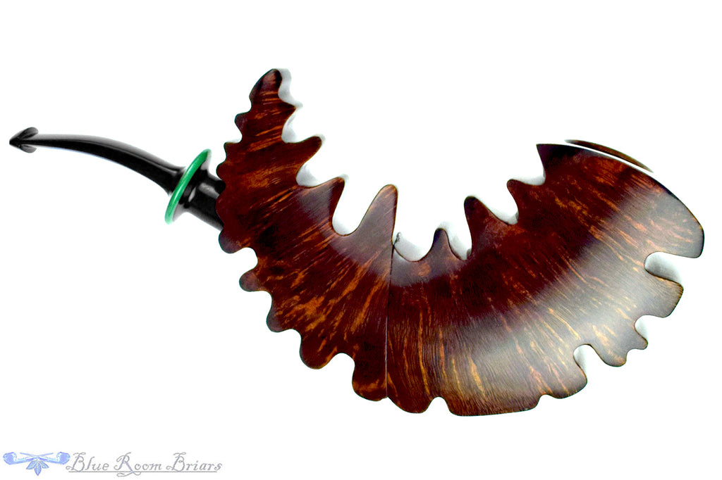 Blue Room Briar is proud to present this Andrey Kharitonov Large Whiptailed Horn Estate Pipe
