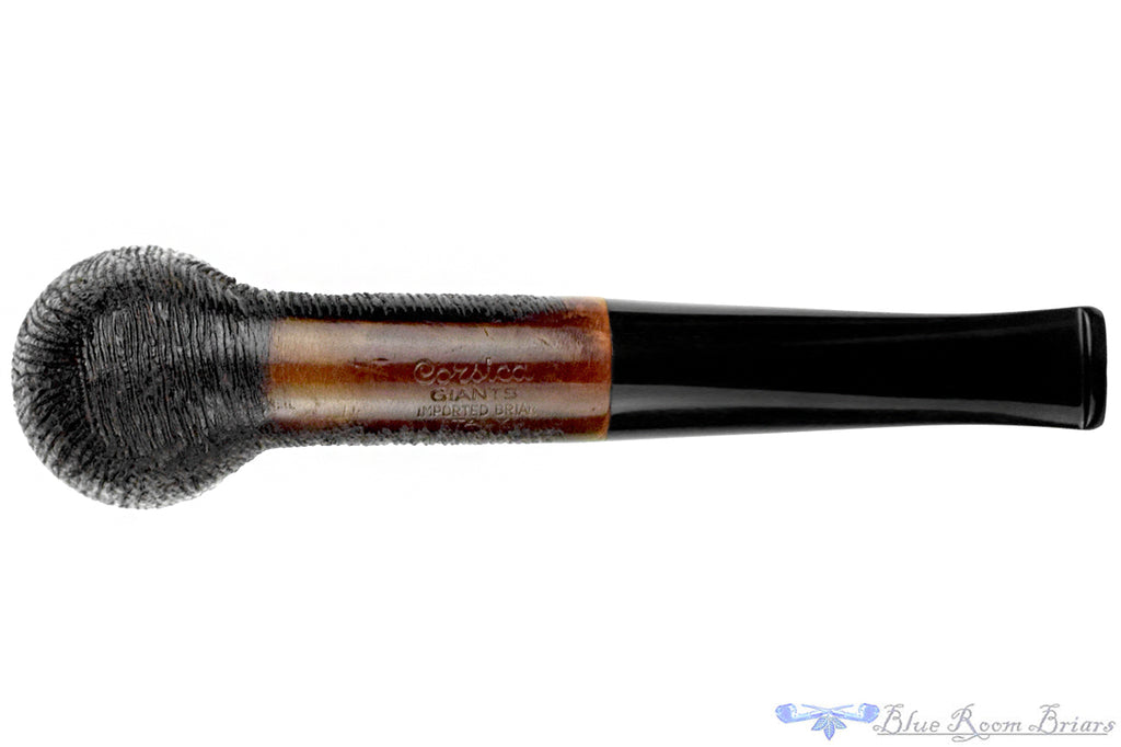 Corsica Giants Large Brush Carve Dublin Estate Pipe