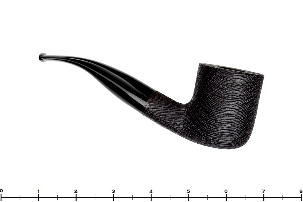Blue Room Briar is proud to present this Mr. Brog no.112 Large Bent Sandblast Morta Pot (9mm Filter) Estate Pipe