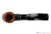 Blue Room Briars is proud to present this Savinelli Roma 620 Rusticated Hungarian (6mm Filter) with Brass Estate Pipe