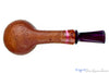 Blue Room Briar is proud to present this Tom Richard Tan Blast Apple with Rosewood and Purple Brindle Estate Pipe