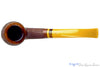 Blue Room Briar is proud to present this  Savinelli Ghibli 606 KS Carved Bent Billiard (6mm Filter) with Acrylic Estate Pipe