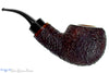 Blue Room Briar is proud to present this Todd Harris Bent Rusticated Cannonball Estate Pipe