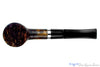 Stanwell Relief 207 Brush Carve Poker (9mm Filter) with Nickel Estate Pipe