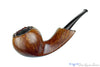 Blue Room Briar is proud to present this Andrei Kadnikov Bent Smooth Contrast Pear with Teardrop Shank and Plateaux Estate Pipe