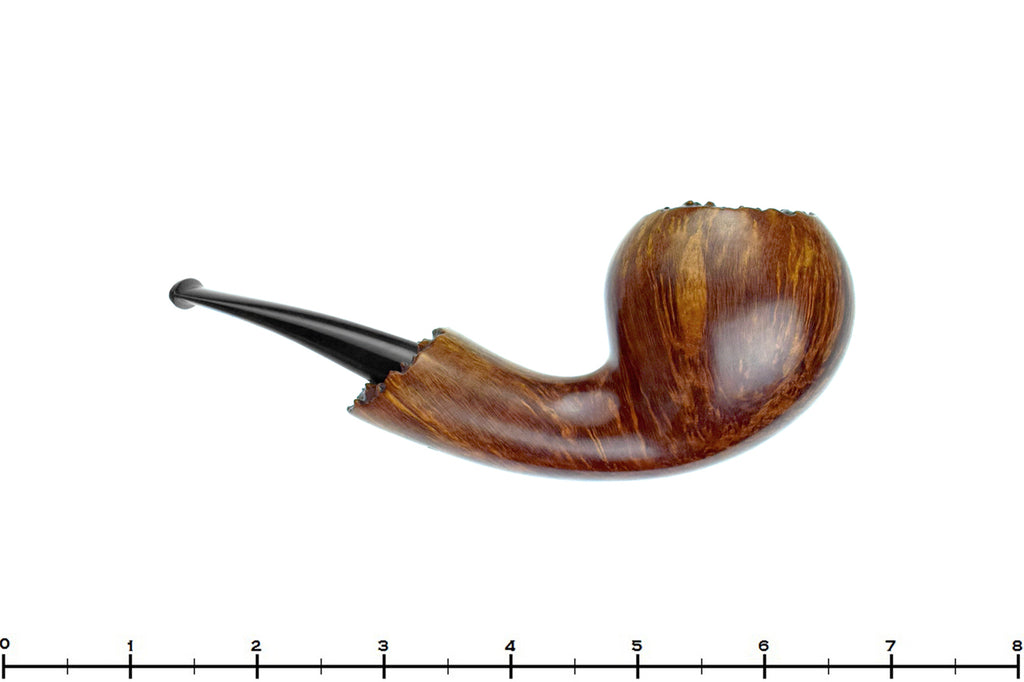 Blue Room Briar is proud to present this Andrei Kadnikov Bent Smooth Contrast Pear with Teardrop Shank and Plateaux Estate Pipe