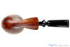 Blue Room Briar is proud to present this Karl Eriksen Flame Grain Bent Freehand with Plateau Estate Pipe