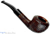 Blue Room Briar is proud to present this Savinelli 2004 Collection Sandblast Bent Scoop Pot (6mm Filter) Sitter Estate Pipe