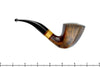Blue Room Briar is proud to present this Molina Bent Paneled Yachtsman (9mm Filter) with Acrylic and Burl Estate Pipe
