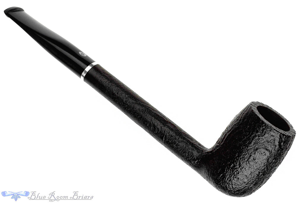 Blue Room Briars is proud to present this Brigham Chinook 19 Sandblast Canadian (Rock Maple Filter) Estate Pipe