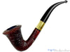 Blue Room Briar is proud to present this Alpha Bent Sandblast Bell Dublin with Acrylic Estate Pipe