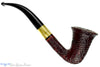 Blue Room Briar is proud to present this Alpha Bent Sandblast Bell Dublin with Acrylic Estate Pipe