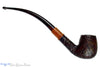 Blue Room Briar is Proud to present this Savinelli Qandale 602 Bent Rusticated Demi-Warden (6mm Filter) with Maple Estate Pipe