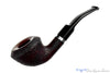 Blue Room Briars is proud to present this Molina Sandblast Bent Rhodesian (9mm Filter) with Nickel Estate Pipe