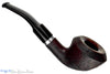 Blue Room Briars is proud to present this Molina Sandblast Bent Rhodesian (9mm Filter) with Nickel Estate Pipe