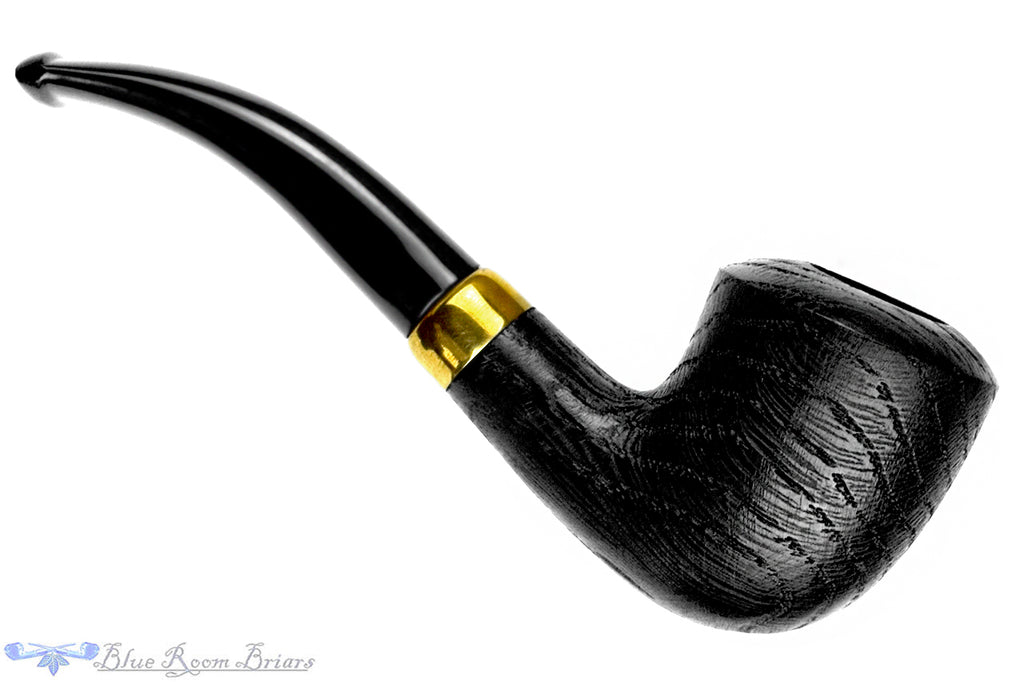 Blue Room Briar is proud to present this Arbond Co Sandblast Oak Bent Dublin with Brass Estate Pipe
