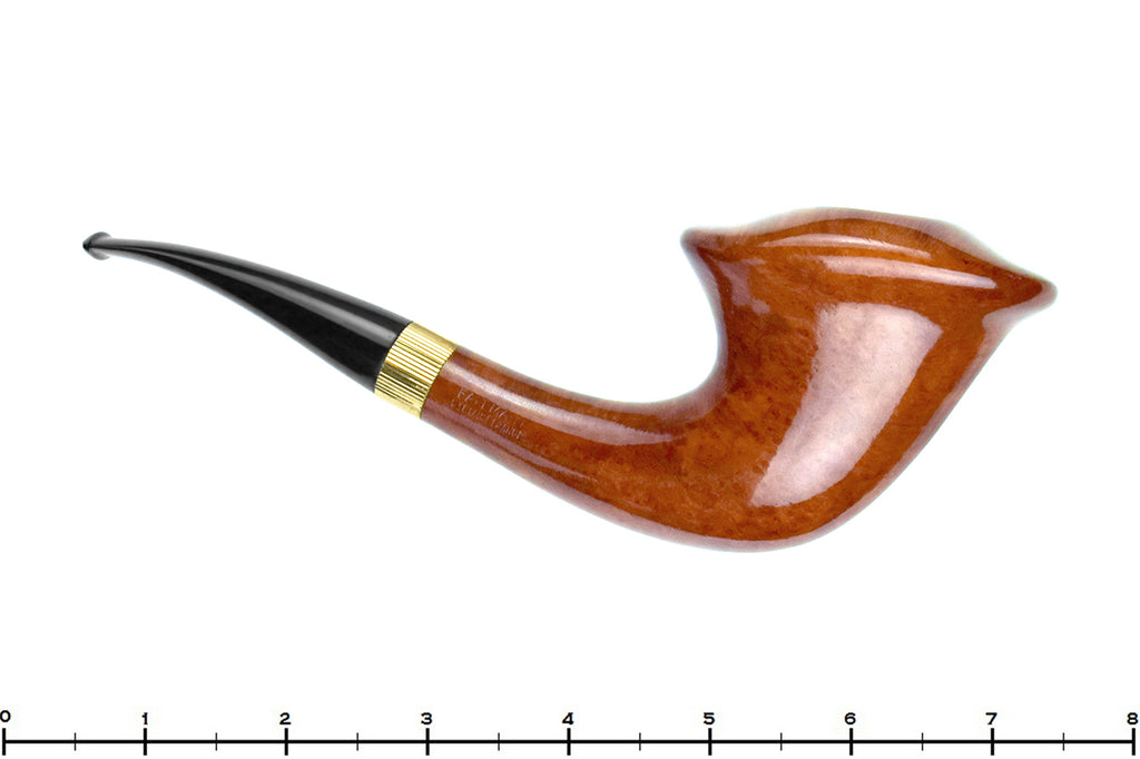 Blue Room Briar is proud to present this Butz-Choquin Marigny Extra Bent Sombrero with Brass Estate Pipe