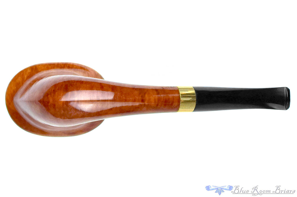 Blue Room Briar is proud to present this Butz-Choquin Marigny Extra Bent Sombrero with Brass Estate Pipe