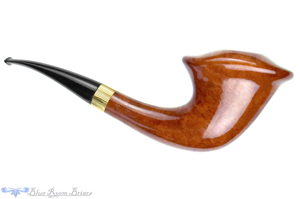 Blue Room Briar is proud to present this Butz-Choquin Marigny Extra Bent Sombrero with Brass Estate Pipe