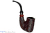 Blue Room Briar is proud to present this Brebbia Sandblast Oom Paul (6mm Filter) with Silver Chained Windcap Estate Pipe