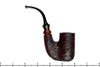 Blue Room Briar is proud to present this Brebbia Sandblast Oom Paul (6mm Filter) with Silver Chained Windcap Estate Pipe
