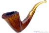 Blue Room Briar is proud to present this Preben Holm Wengholt Unique Straight Grain Bent Freehand Estate Pipe with BRB Replacement Stem