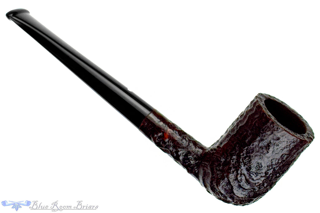 Blue Room Briar is proud to present this Dunhill Shell 715 (1974 Make) Sandblast Chimney Billiard Sitter Estate Pipe