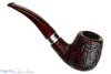 Blue Room Briars is proud to present this Dunhill Cumberland ODA 857 (1985 Make) Bent Sandblast Billiard with Silver and Brindle Estate Pipe