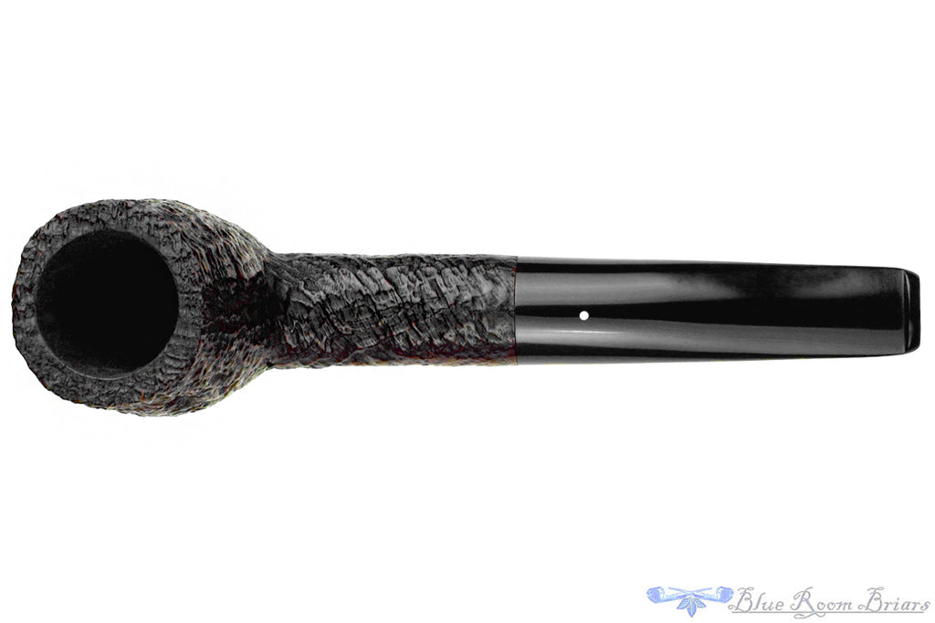 Blue Room Briars is proud to present this Dunhill Shell Briar LB (1961 Make) Sandblast Billiard Estate Pipe with Replacement Stem