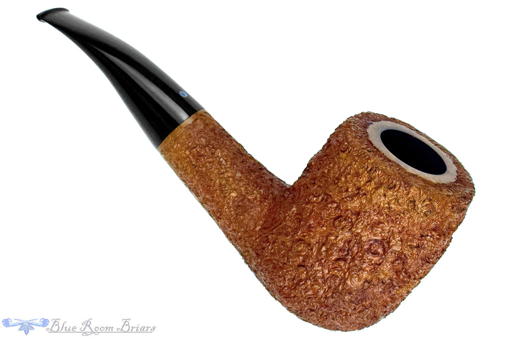 Blue Room Briars is proud to present this Ardor Urano Giant (2006 Make) Rusticated Bent Billiard Estate Pipe